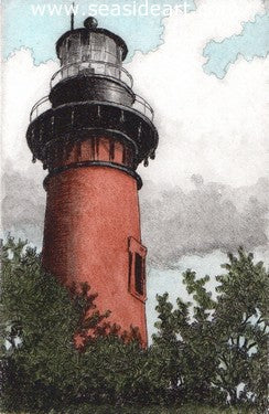 Corolla Over the Pines by David Hunter - Seaside Art Gallery