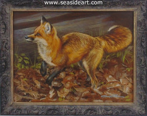 Dashing (Red Fox) by Rebecca Latham - Seaside Art Gallery