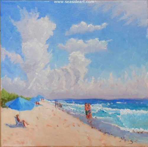 Day Off by Suzanne Morris - Seaside Art Gallery