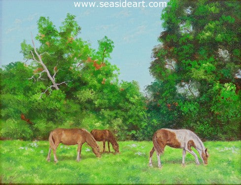 Dorsey And Friends by Bob Browne - Seaside Art Gallery