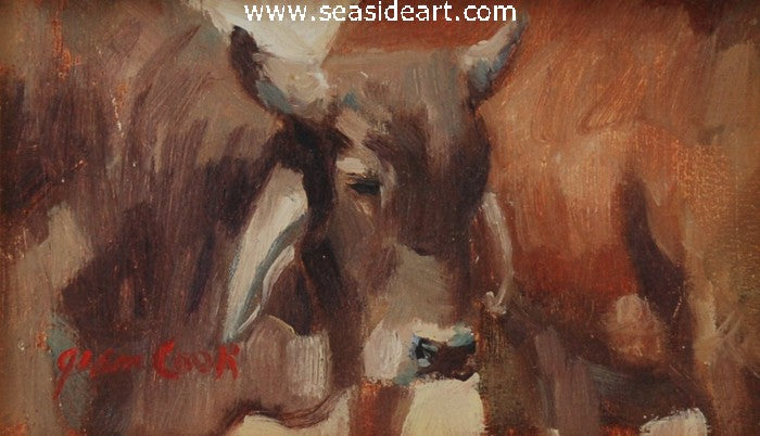 Droopy Ears by Jean Cook - Seaside Art Gallery