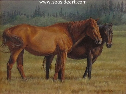 Free Spirits by Rebecca Latham - Seaside Art Gallery