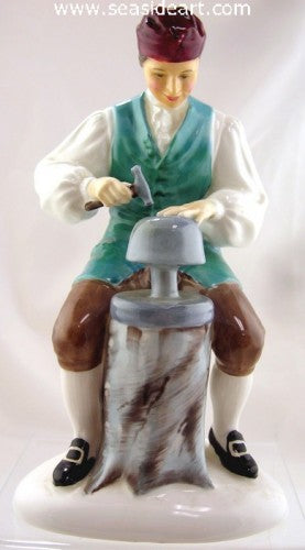 The Silversmith of Williamsburg by Royal Doulton - Seaside Art Gallery