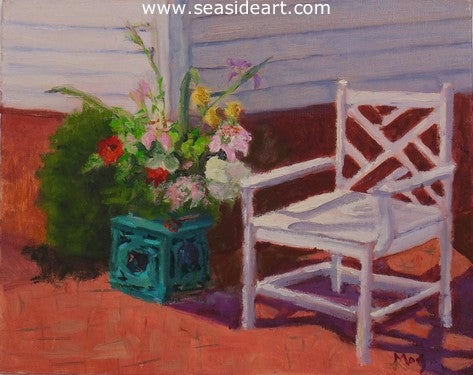 Garden Party by Suzanne Morris - Seaside Art Gallery