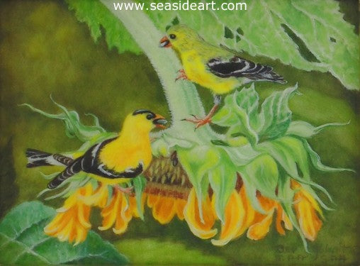 Gourmet Dining by Beverly Abbott - Seaside Art Gallery