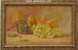 Green Grapes by Charles Adrian Rutherford - Seaside Art Gallery