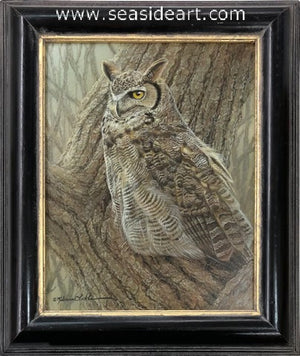 Grey Ghost (Great Horned Owl)