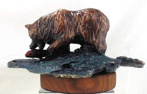 Grizzly River by Cathy Kuzma - Seaside Art Gallery