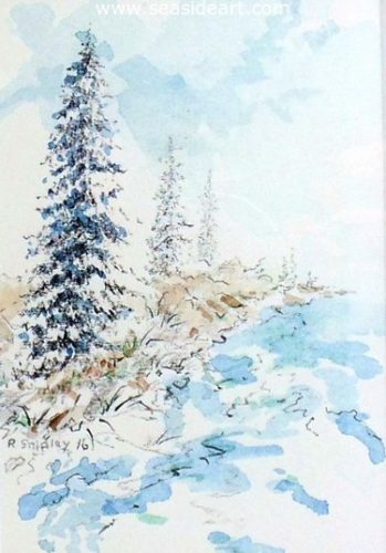 Lakeside #10 by Roger Shipley - Seaside Art Gallery