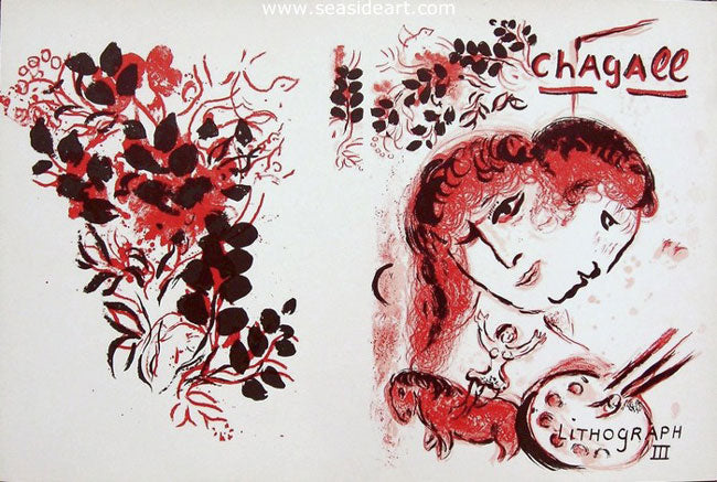 The Lithographs of Chagall III by Marc Chagall - Seaside Art Gallery
