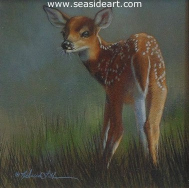 Look Behind You – Fawn by Rebecca Latham - Seaside Art Gallery