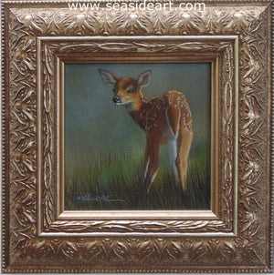 Look Behind You – Fawn by Rebecca Latham - Seaside Art Gallery