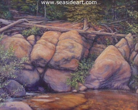 Mammoth Creek by Travis R. Humphreys - Seaside Art Gallery