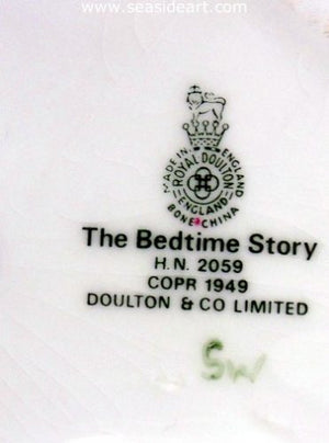 Bedtime Story by Royal Doulton - Seaside Art Gallery