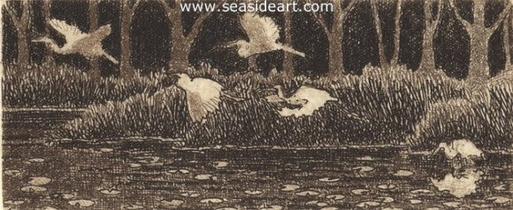 Marsh Flyers by David Hunter - Seaside Art Gallery