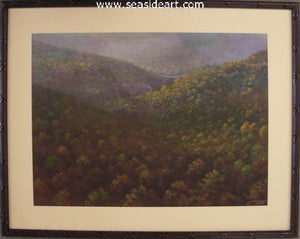 Mountain Landscape #2-Trees by Chester Martin - Seaside Art Gallery