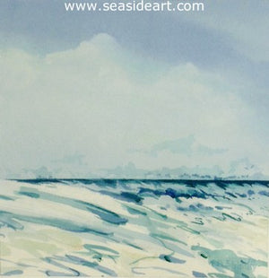 Ocean Scene #5 by Roger Shipley - Seaside Art Gallery