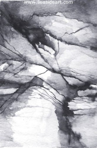 1 Monochromatic Composition by Liat Polotsky - Seaside Art Gallery