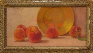 Peaches by Charles Adrian Rutherford - Seaside Art Gallery