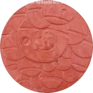 Porthole Troll by Chester Martin - Seaside Art Gallery