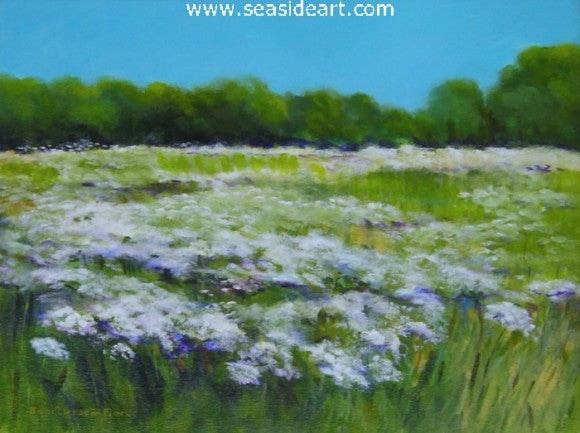 Queen Anne’s Lace by Janet Groom Pierce - Seaside Art Gallery
