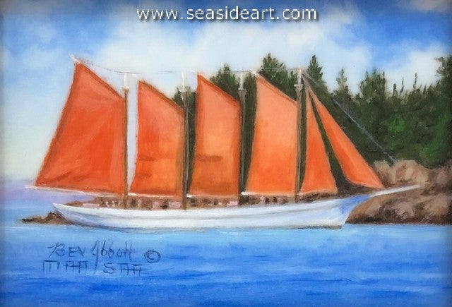 Red Sails - Four Masted Schooner