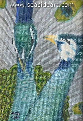 Royal Duo (Peacocks)