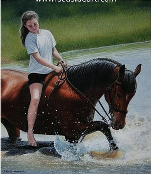 Splash, Splash by Lynn Ponto-Peterson - Seaside Art Gallery