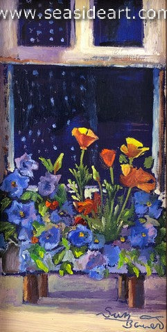 Spring Flower by Window