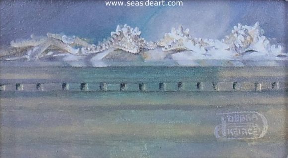 Starry Day by Debra Keirce - Seaside Art Gallery