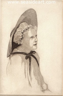 Sun Bonnet by David Hunter - Seaside Art Gallery