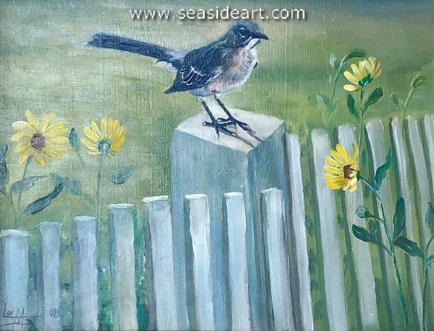 At the Garden Gate (Mockingbird)