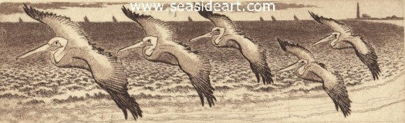 The Squadron by David Hunter - Seaside Art Gallery