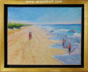 Time For A Swim by Suzanne Morris - Seaside Art Gallery